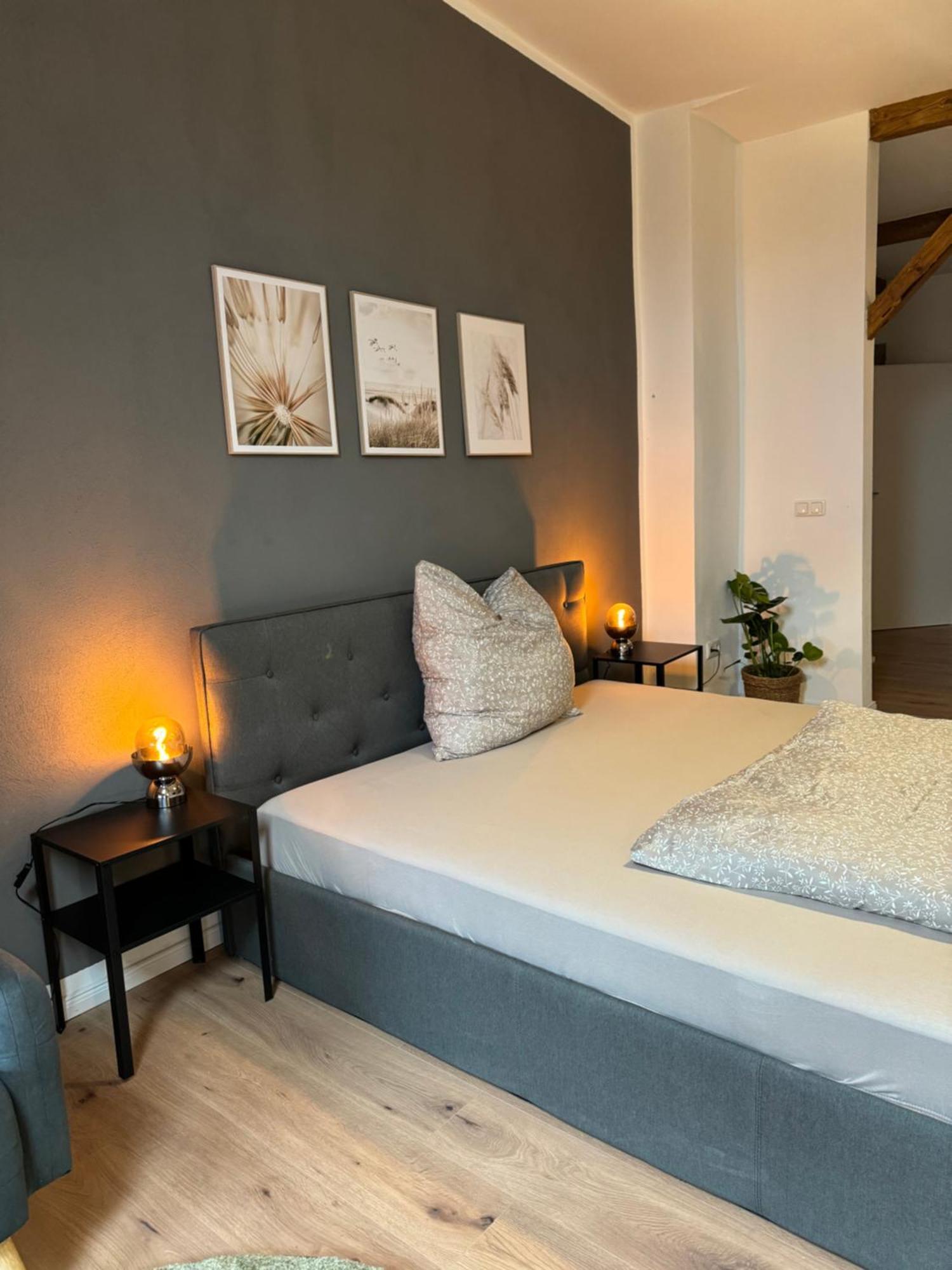 Appartement "Nina"Im Dachgeschoss, Inklusive Parkplatz Halle  Kültér fotó
